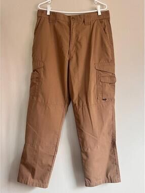 Tru-Spec Tactical Cargo Work Pants in Khaki Men's Size Large